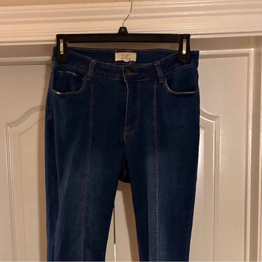 Chelsea and Violet embroidered jeans